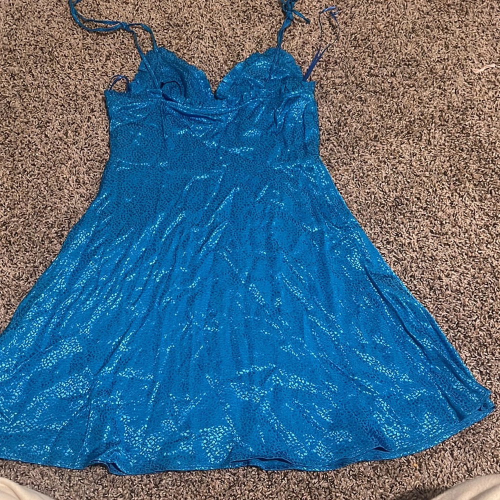 🫐Zara Satin Effect Dress - Picture 5 of 7